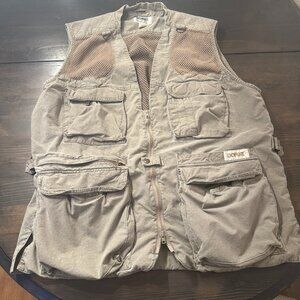 Domke PhoTOGS Utility Photo Vest Size XL Mesh Pockets Professional Khaki